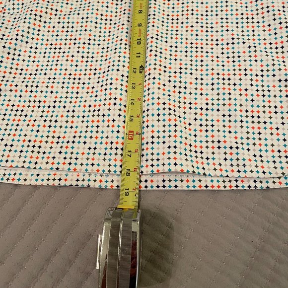 Peter Millar Women's Performance Alice Petal Hem White Multi color Golf Skort M - Picture 9 of 11